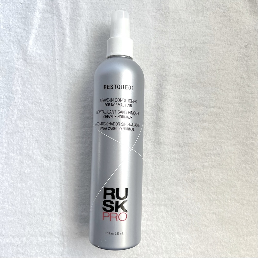 Rusk Restore 01 leave in conditioner 12oz.